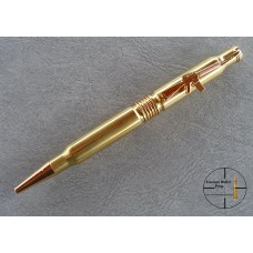308 Bullet Pen Gold with AK47 Clip
